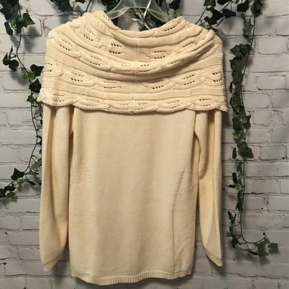 NWT - Apt 9 Off the Shoulder Sweater (Large) - Picture 2 of 3